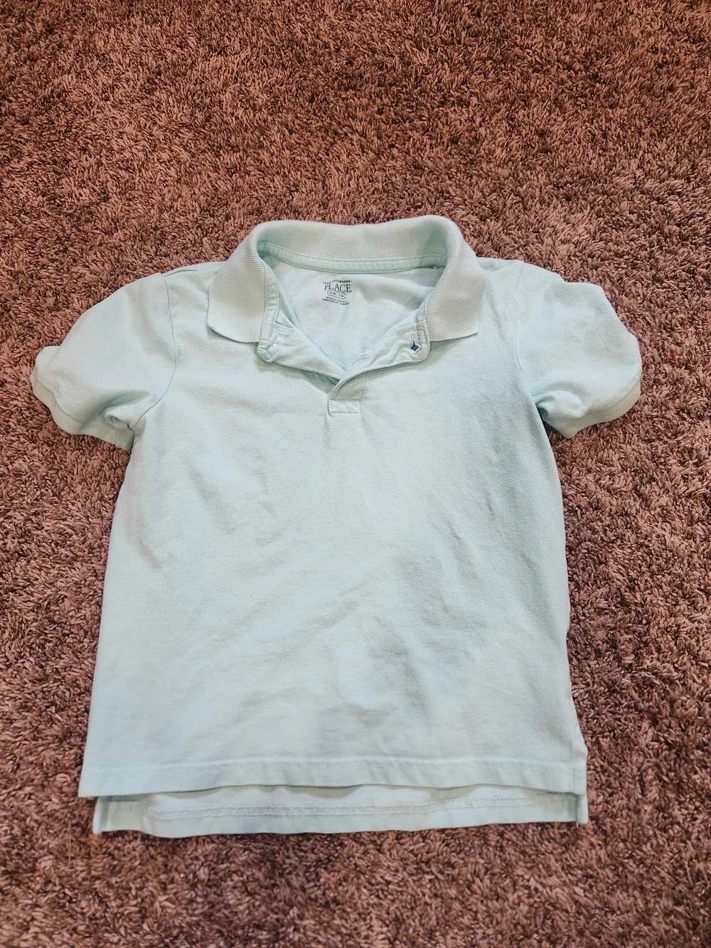 The Children's Place Mint Green Polo Shirt